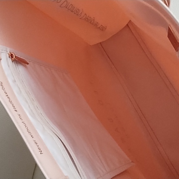 Ted Baker London Light Peach Large Tote Bag - Picture 11 of 14